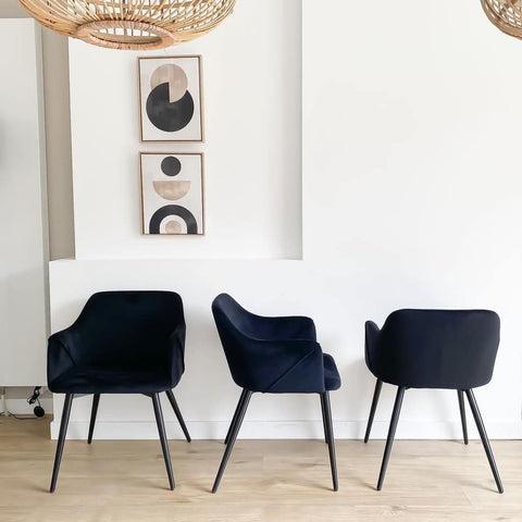 Image of Kick eetkamerstoel Matz velvet - 't Huys Meubelen