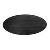 Richmond Eettafel TOP Watson ovaal 300 (Black)