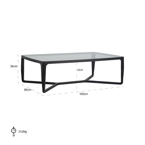 Image of Richmond Salontafel Monfort (Black)