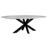Richmond Eettafel Lexington ovaal 230  (White)