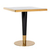 Richmond Bistro eettafel Osteria square 70x70 (Gold)