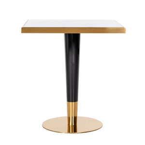 Richmond Bistro eettafel Osteria square 70x70 (Gold)