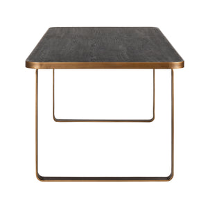 Richmond Eettafel Hunter 230 (Black rustic)