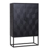 Richmond Wandkast Blax 2-deuren (Black)