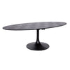 Richmond Eettafel Blax ovaal 230 (Black)