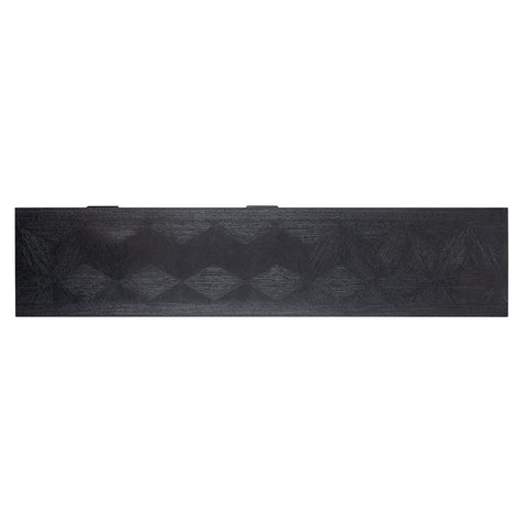 Image of Richmond TV-dressoir Blax 2-kleppen 1-plank (Black)
