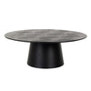 Richmond Salontafel Blax 110Ø (Black)