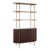Richmond Wandkast Barkley 2-deuren 3-planken (Brushed Gold)
