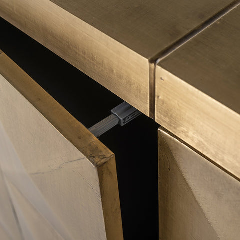 Image of Richmond Dressoir Collada 3-deuren (Gold)
