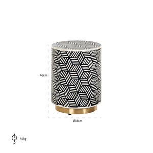 Richmond Bijzettafel Bliss 36Ø ()