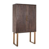 Richmond Wandkast Cromford Mill 2-deuren (Brushed Gold)