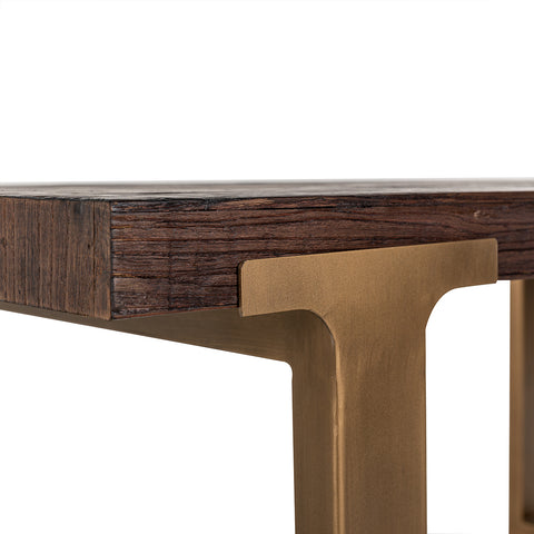 Image of Richmond Eettafel Cromford Mill 190 (Brushed Gold)