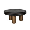 Richmond Salontafel Macaron (Black rustic)