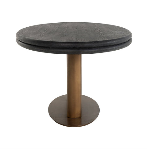 Image of Richmond Eettafel Macaron ovaal 235 (Black rustic)