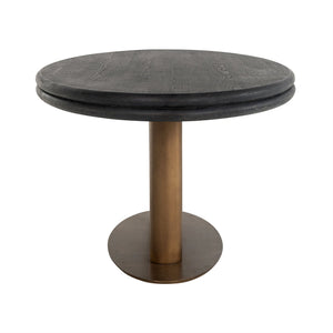 Richmond Eettafel Macaron ovaal 235 (Black rustic)