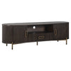 Richmond TV-dressoir Luxor 2-deuren 1-lade (Brown)