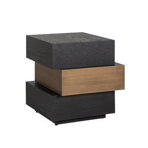 Richmond Bijzettafel Cambon 3-laags (Dark coffee)