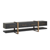 Richmond TV-dressoir Cambon 3-laden (Dark coffee)
