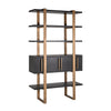 Richmond Wandkast Cambon 4-deuren 4-planken (Dark coffee)