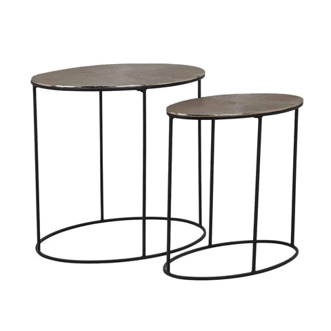 Image of Richmond Salontafel Jude set van 2 (Champagne gold)