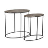 Richmond Salontafel Jude set van 2 (Champagne gold)