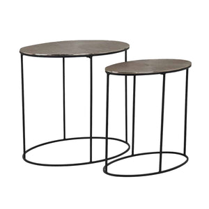 Richmond Salontafel Jude set van 2 (Champagne gold)