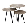 Richmond Salontafel Vittorio set van 3 champagne gold (Champagne gold)