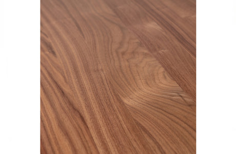 WOOOD Exclusive Jimmy Eettafel Noten 200x90 X-poot Metaal Zwart
