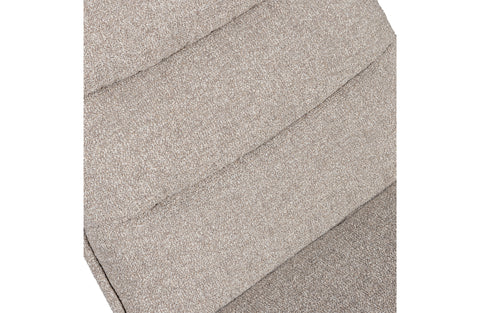 Image of WOOOD Exclusive Nika Draaifauteuil BouclÉ Taupe Melange