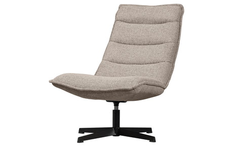 WOOOD Exclusive Nika Draaifauteuil BouclÉ Taupe Melange