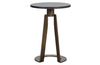WOOOD Exclusive Mato Bijzettafel Met Marmer Top Antique Brass/zwart