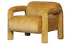 WOOOD Exclusive Lenny Fauteuil In Grove Textuur Goud/geel