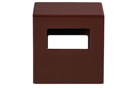 vtwonen Modern Bijzettafel Mango Hout Bordeaux