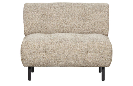 WOOOD Exclusive Lloyd Fauteuil Grof Geweven Naturel Melange