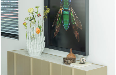 Image of WOOOD Exclusive Basu Concrete Decor Optiepakket Tbv Dressoir/ Tv Meubel