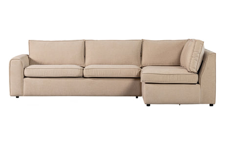 WOOOD Exclusive Freek Hoekbank Rechts Warm Beige