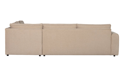 Image of WOOOD Exclusive Freek Hoekbank Rechts Warm Beige