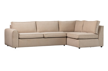 WOOOD Exclusive Freek Hoekbank Rechts Warm Beige