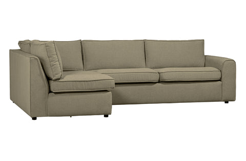 Image of WOOOD Exclusive Freek Hoekbank Links Lichtgroen
