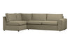 WOOOD Exclusive Freek Hoekbank Links Lichtgroen