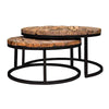 Richmond Salontafel Industrial Kensington set van 2