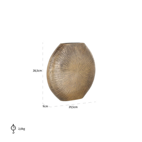 Image of Richmond vaas Zara Gold