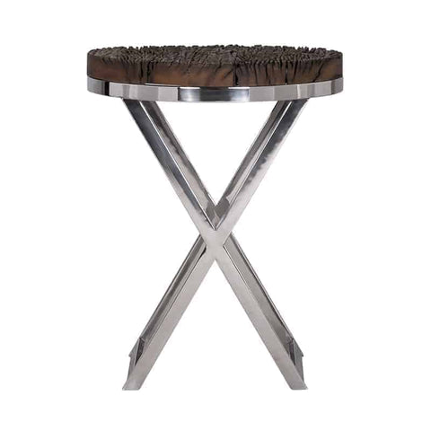 Image of Richmond Bijzettafeltje Kensington 45Ø (Silver)
