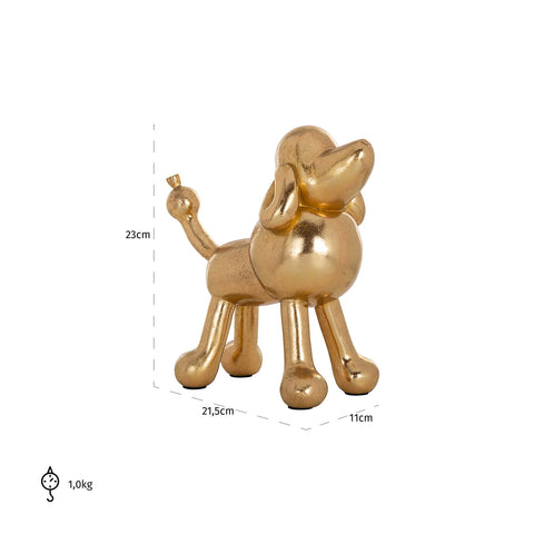Image of Richmond Dog Miro deco object (Gold)