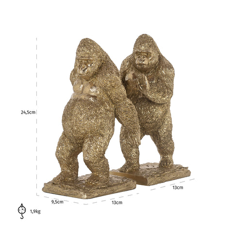 Image of Richmond Boekenstandaard Donky (Gold)