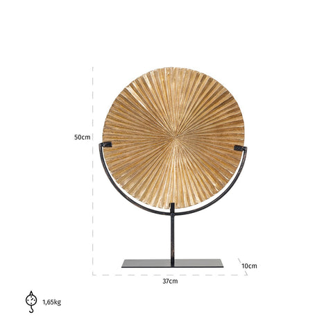 Image of Richmond Decoratieve standaard Dilan groot (Gold)