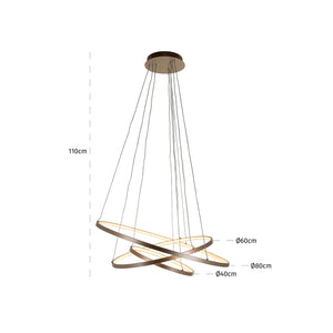 Richmond Hanglamp Amira goud (Gold)