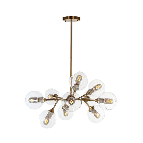 Richmond Hanglamp Quinsy (Brushed Gold)