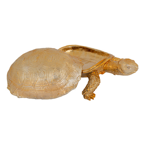 Image of Richmond Decoratie box Turtle (Gold)