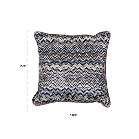 Image of Richmond Kussen Candice zigzag 45x45 (IV-21021 Big zigzag 8022 Twing)